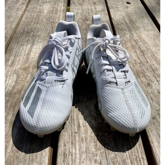 Adidas Adizero Spark J Inline Youth Size 5.5Y 'Pearlized Pack' Football Cleats - Picture 5 of 8